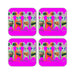 Coasters - Mice on Pink - printonitshop