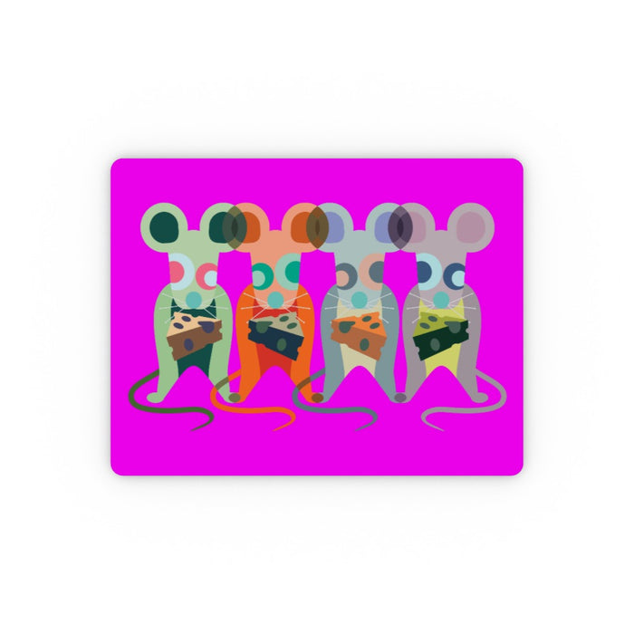 Placemat - Mice on Pink - printonitshop