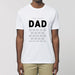 Personalised T - Shirt - The Best DAD - Print On It