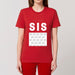 Personalised T - Shirt - The Best SIS - Print On It