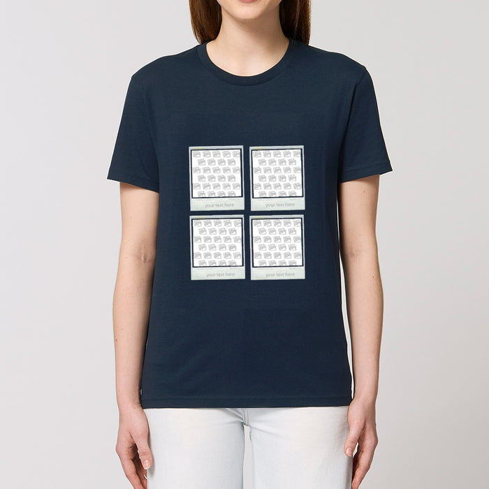 Personalised T - Shirt - Polaroid uploads - Print On It