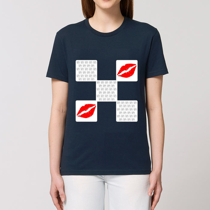 Personalised T - Shirt - Kisses - Print On It