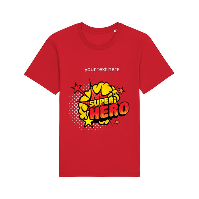 Personalised T - Shirt - SuperHero - Print On It