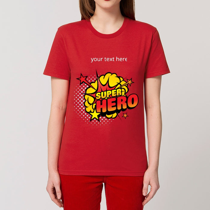 Personalised T - Shirt - SuperHero - Print On It