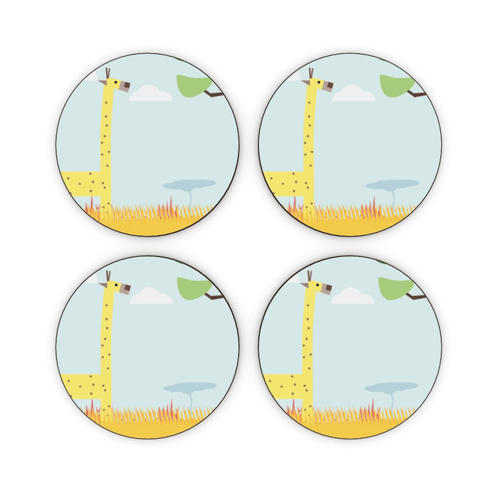 Coasters - Giraffe and Tree - printonitshop