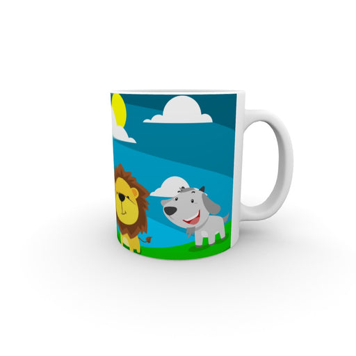 11oz Ceramic Mug - Animal Friends - printonitshop