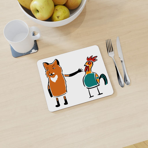 Placemat - Fox and Chicken - printonitshop