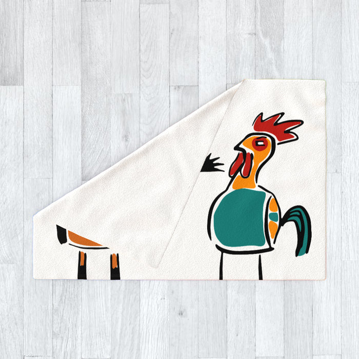 Blanket - Fox And Chicken - printonitshop