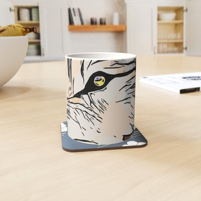 11oz Ceramic Mug - Digital Wolf - printonitshop