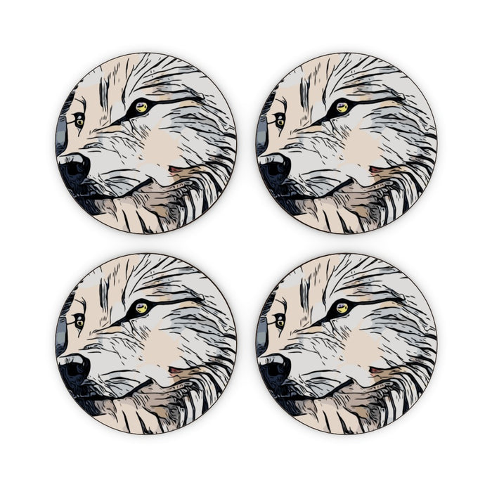 Coasters - Digital Wolf - printonitshop