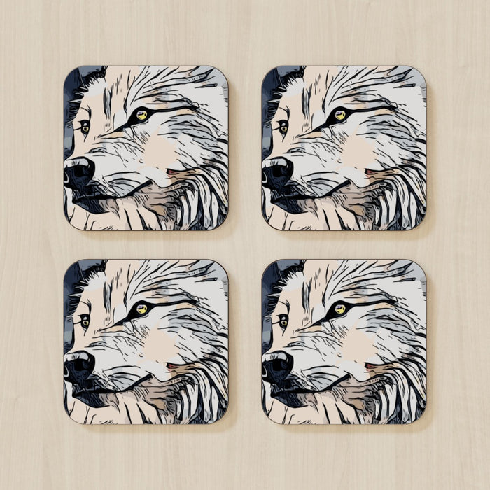 Coasters - Digital Wolf - printonitshop