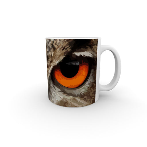 11oz Ceramic Mug - Owl Eyes - printonitshop