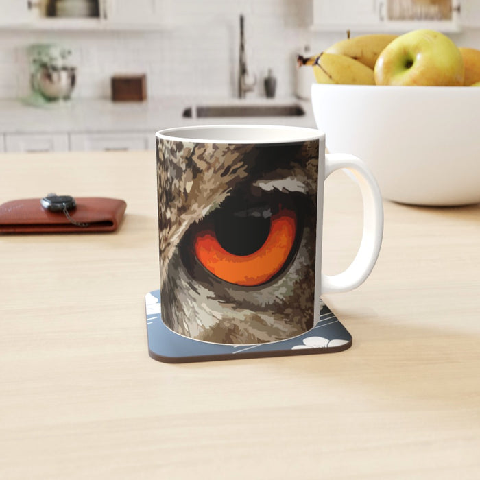 11oz Ceramic Mug - Owl Eyes - printonitshop