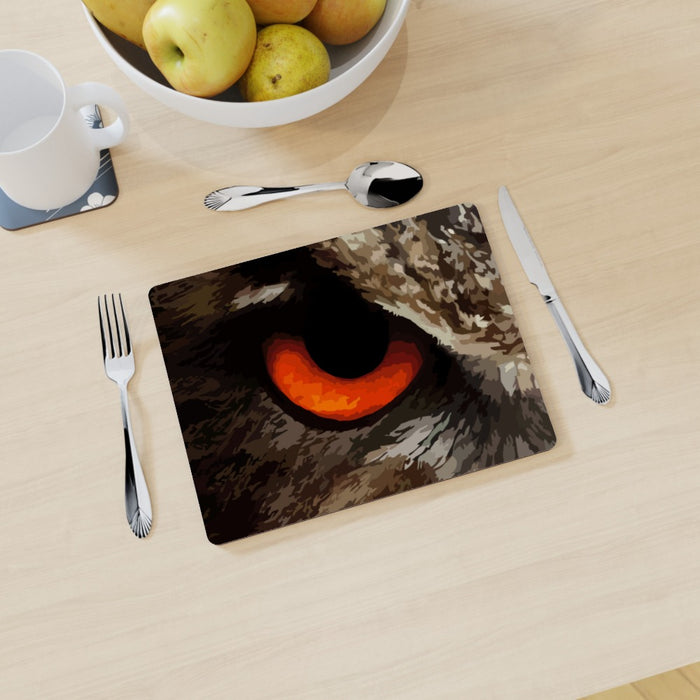 Placemat - Owl Eye - printonitshop