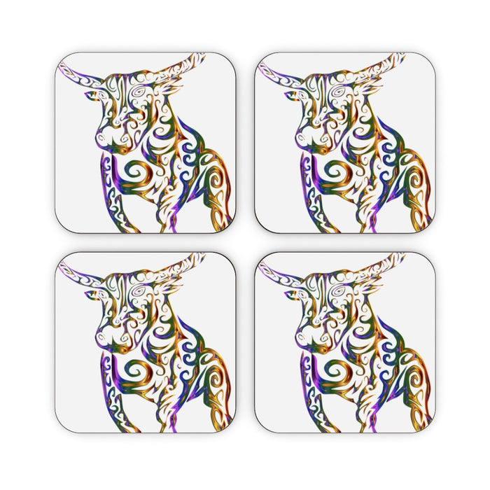 Coasters - Bull Horn - printonitshop