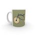 11oz Ceramic Mug - On Ya Bike Green - printonitshop