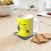 11oz Ceramic Mug - On Ya Bike Yellow - printonitshop