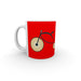 11oz Ceramic Mug - On Ya Bike Red - printonitshop