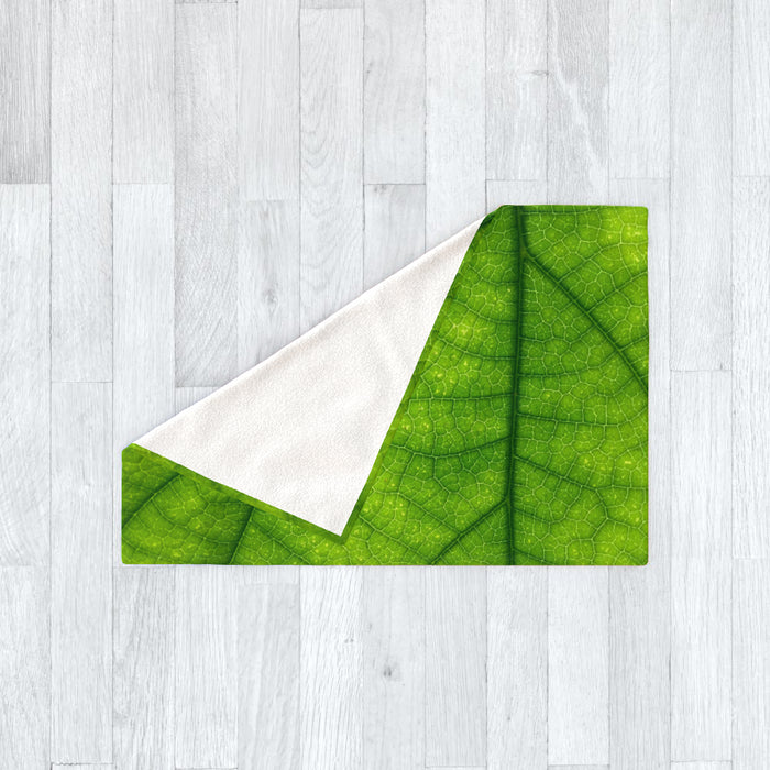 Blanket - Green Leaf - printonitshop