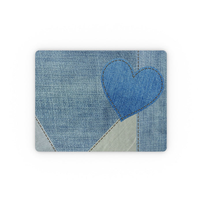 Placemat - Denim Heart - printonitshop