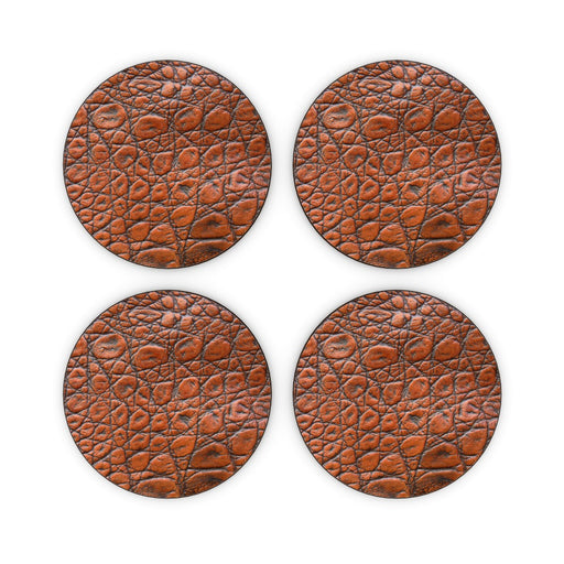 Coasters - Brown Croc - printonitshop