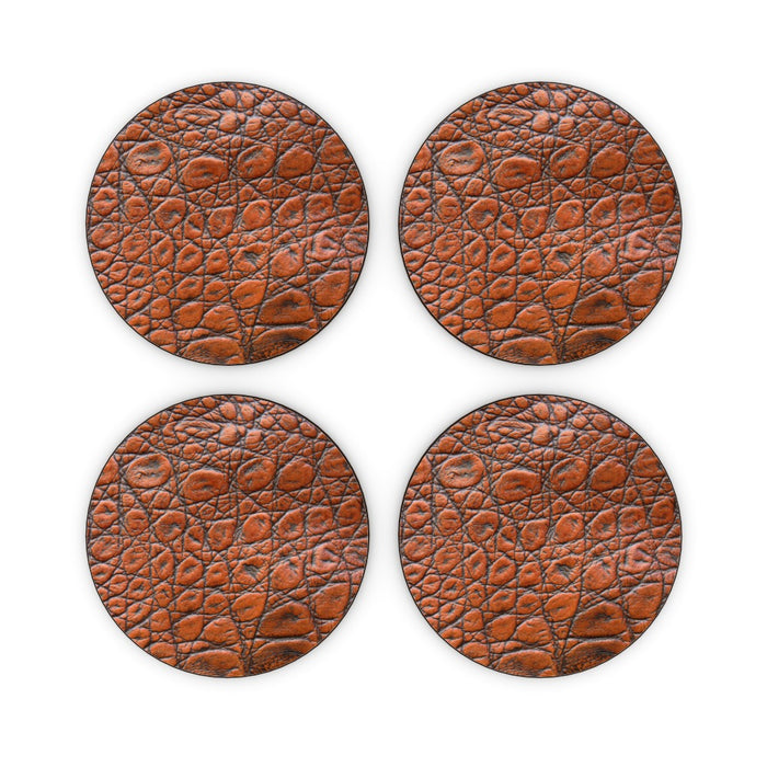 Coasters - Brown Croc - printonitshop