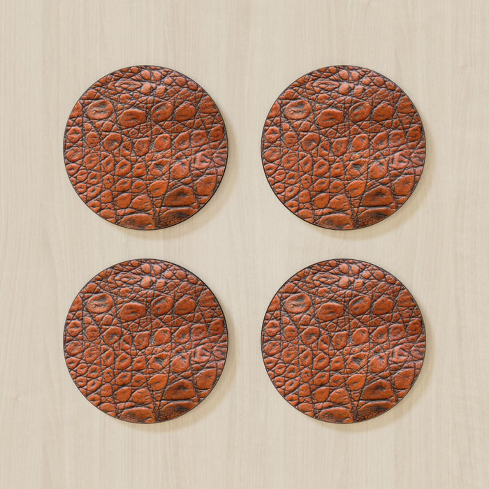 Coasters - Brown Croc - printonitshop