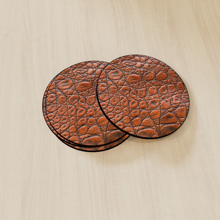 Coasters - Brown Croc - printonitshop