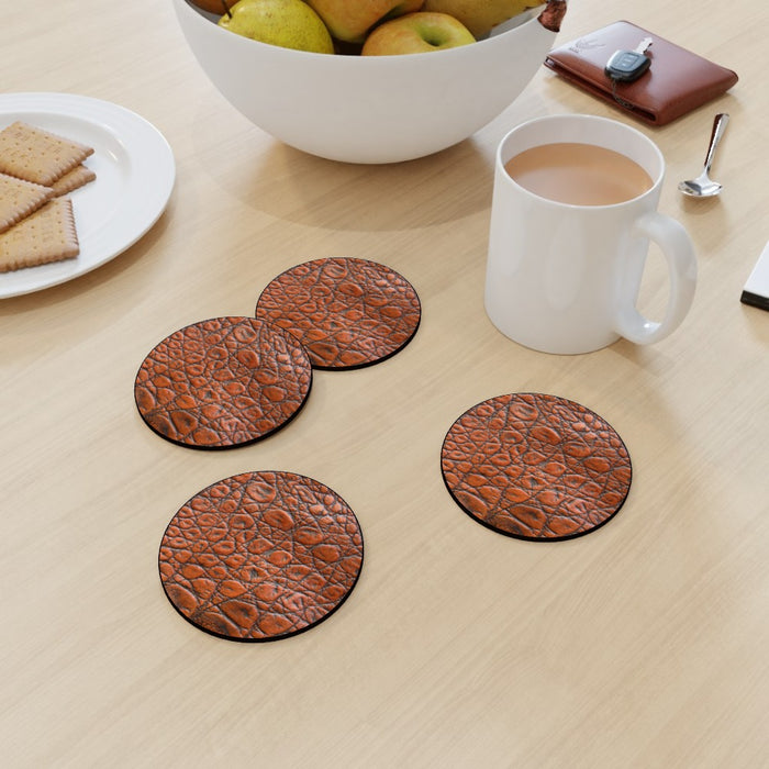 Coasters - Brown Croc - printonitshop