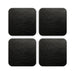 Coasters - Textured Black - printonitshop