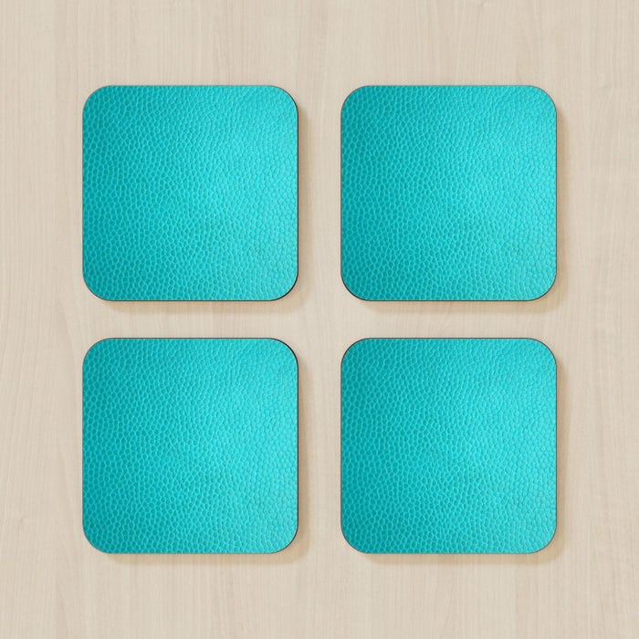 Coasters - Textured Terquoise - printonitshop