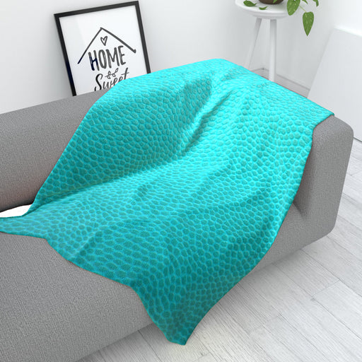 Blanket - Textured Terquoise - printonitshop