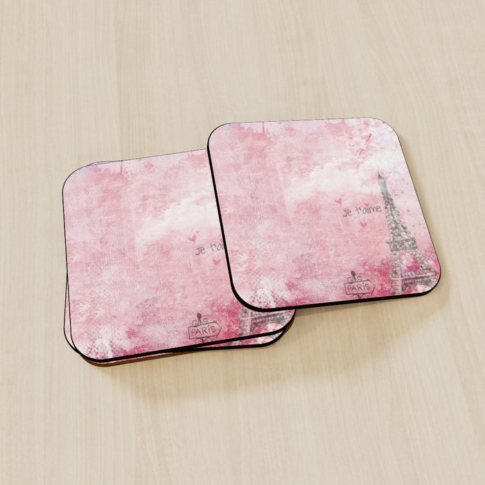 Coasters - Paris Love - printonitshop