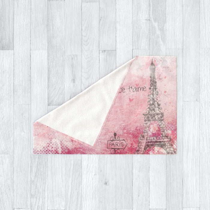 Blanket - Paris Love - printonitshop