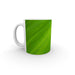 11oz Ceramic Mug - Green Linear - printonitshop