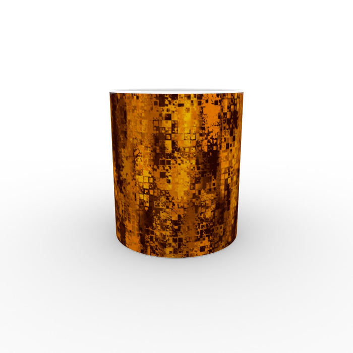 11oz Ceramic Mug - Rusty Pixels - printonitshop