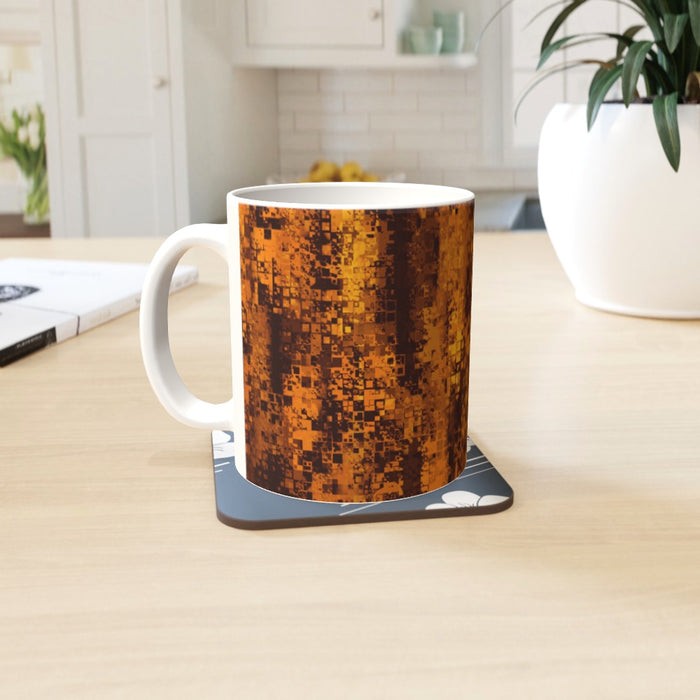 11oz Ceramic Mug - Rusty Pixels - printonitshop