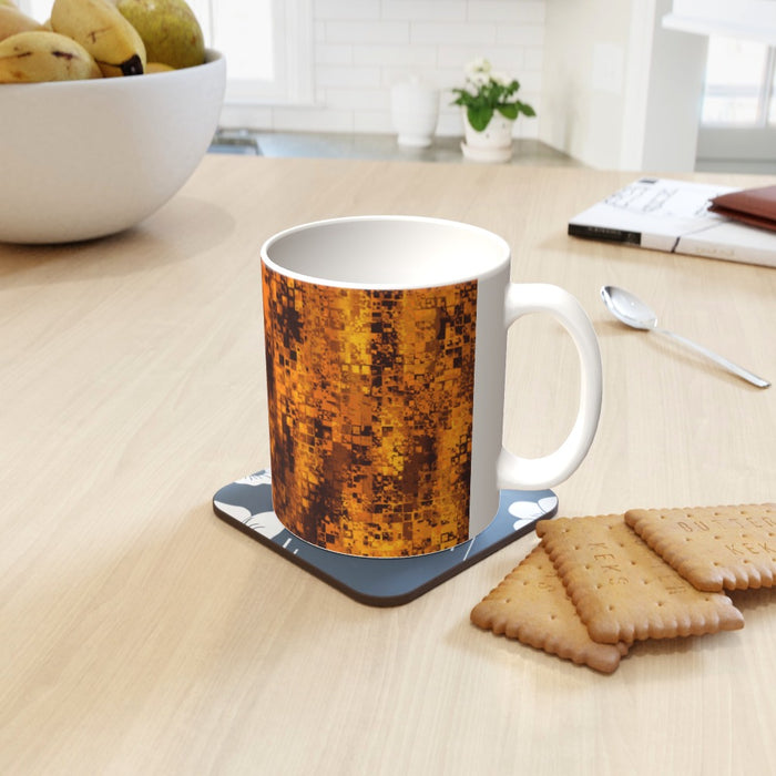 11oz Ceramic Mug - Rusty Pixels - printonitshop