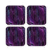 Coasters - Purple Feathers - printonitshop