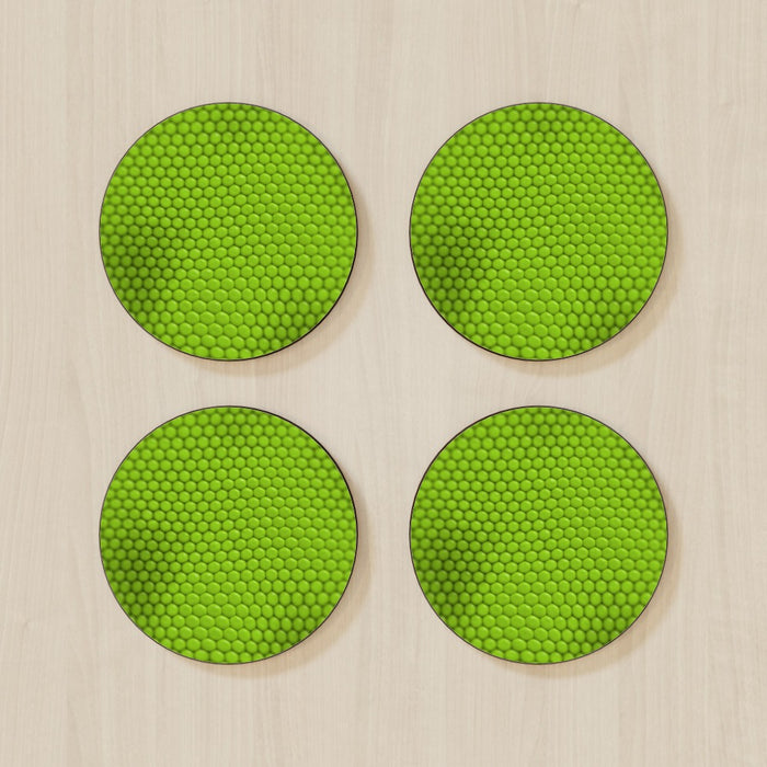 Coasters - Undulating Green - printonitshop