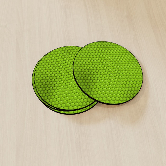 Coasters - Undulating Green - printonitshop