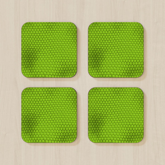 Coasters - Undulating Green - printonitshop