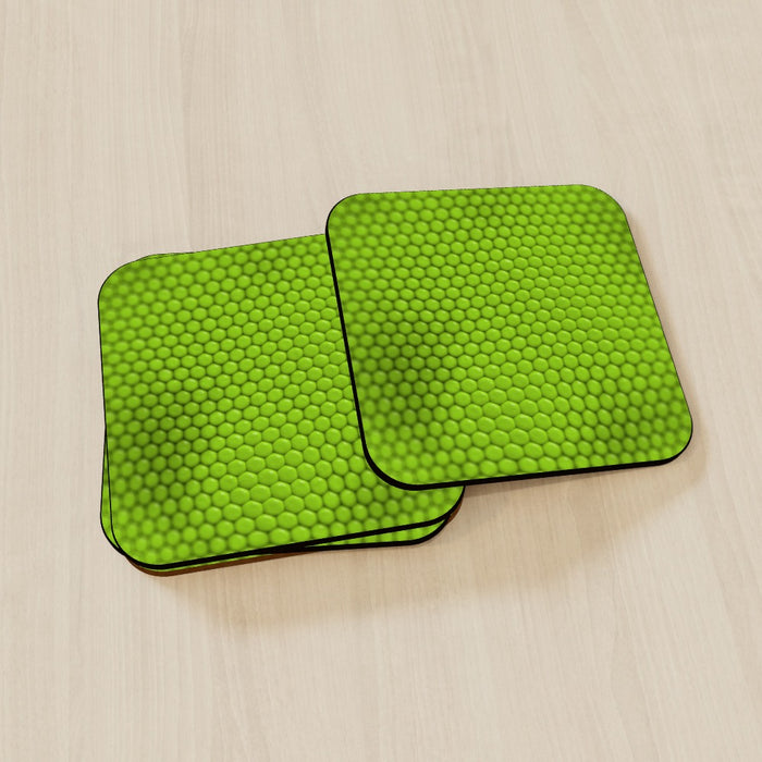 Coasters - Undulating Green - printonitshop