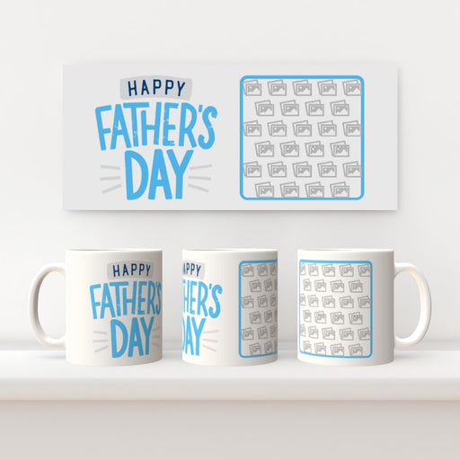 Personalised - 11oz Ceramic Mug - Happy Fathers day - Print On It