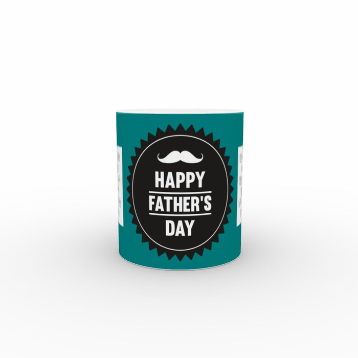 Personalised - 11oz Ceramic Mug - Happy Fathers day - Print On It