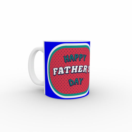 Personalised - 11oz Ceramic Mug - Happy Fathers Day 2 - Print On It