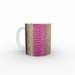 11oz Ceramic Mug - Velvet Stripes - CJ Designs - printonitshop