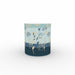 11oz Ceramic Mug - Delicate Flowers - printonitshop