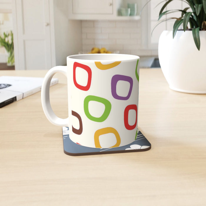 11oz Ceramic Mug - Coloured Cherios - printonitshop