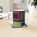 11oz Ceramic Mug - Abstract Blocks - printonitshop